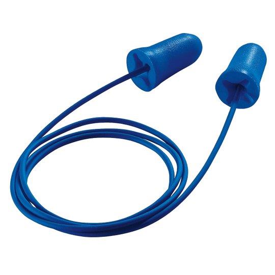 Uvex com4-fit tek kullanımlık işitme koruyucu kulak tıkaçları, kordonlu 100 çift