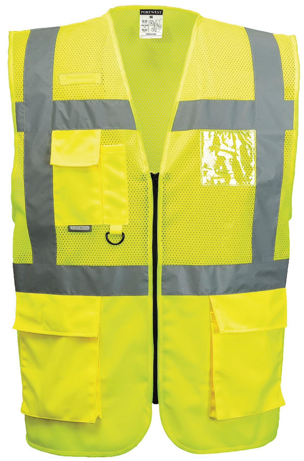 Portwest Sarı File Yönetici Yeleği