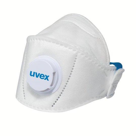 UVEX SİLV-AİR 5110+ PREMİUM FFP1 DÜZ KATLANIR MASKE - 8735111