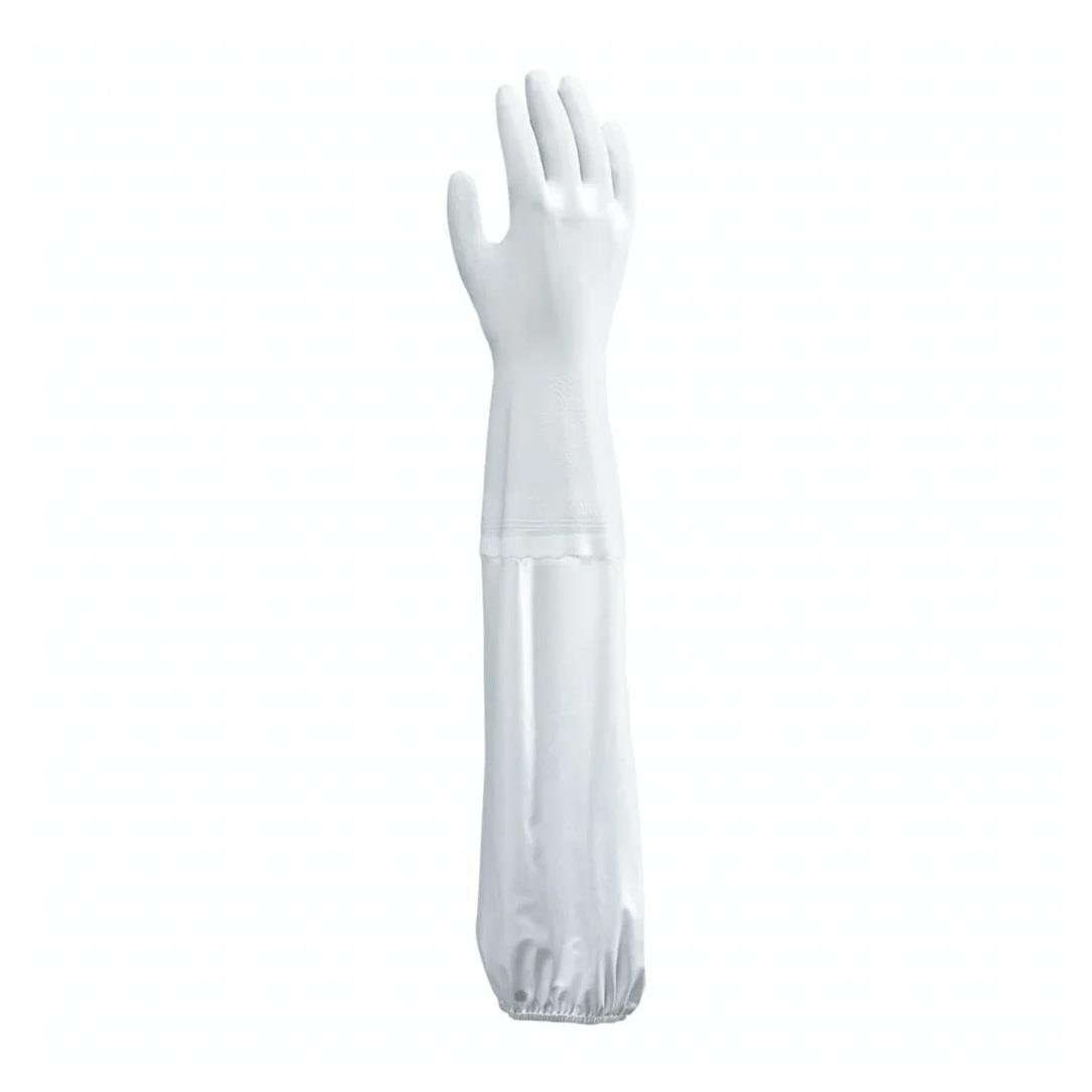 SHOWA B0710 600 mm Astarsız PVC Tam Kol Korumalı Kimyasal Eldiven