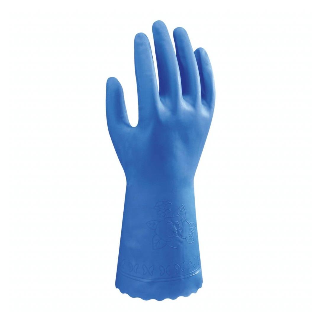 SHOWA 170R Antibakteriyel Flok Astarlı Hafif PVC İş Eldiveni