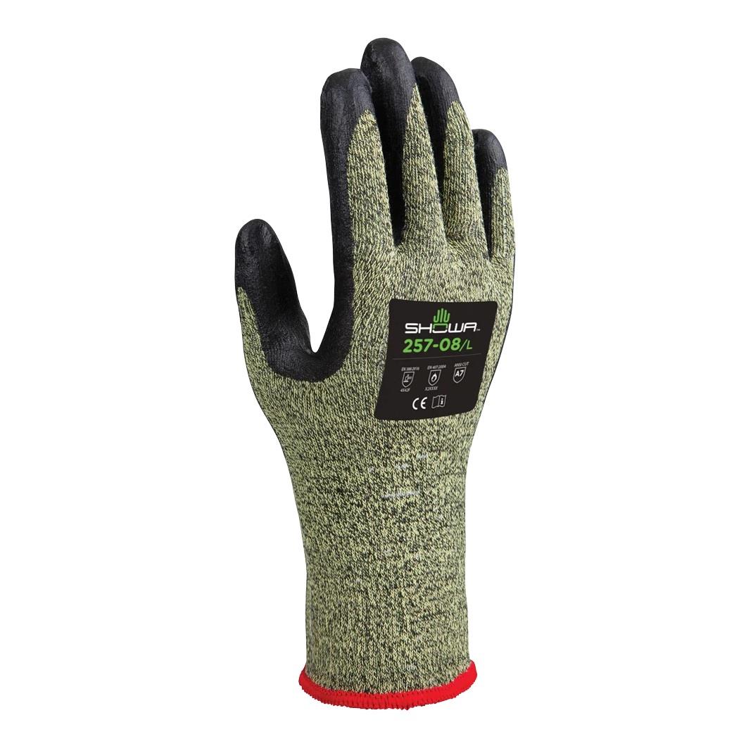 SHOWA 257 Aramid Örgülü Yıkanabilir Kesilmeye Dayanıklı Eldiven
