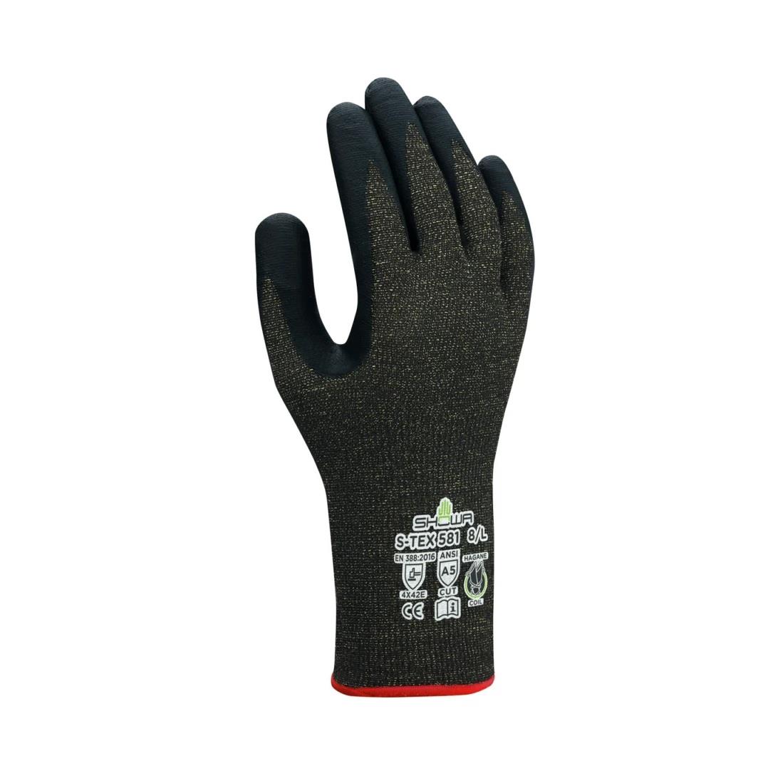 SHOWA S-TEX 581 Kevlar Astarlı Kesilmeye Dayanıklı Eldiven