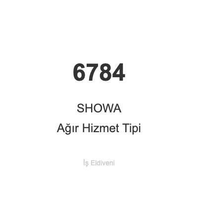 SHOWA 6784 Ağır Hizmet Tipi Genişletilmiş Kollu Neopren İş Eldiveni