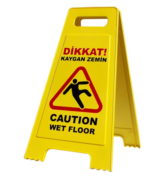 Kaygan Zemin Uyarı Levhası