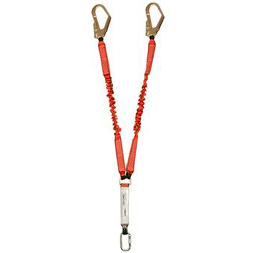 EKS-239 Şok Emicili Elastik Çift Bacaklı Lanyard