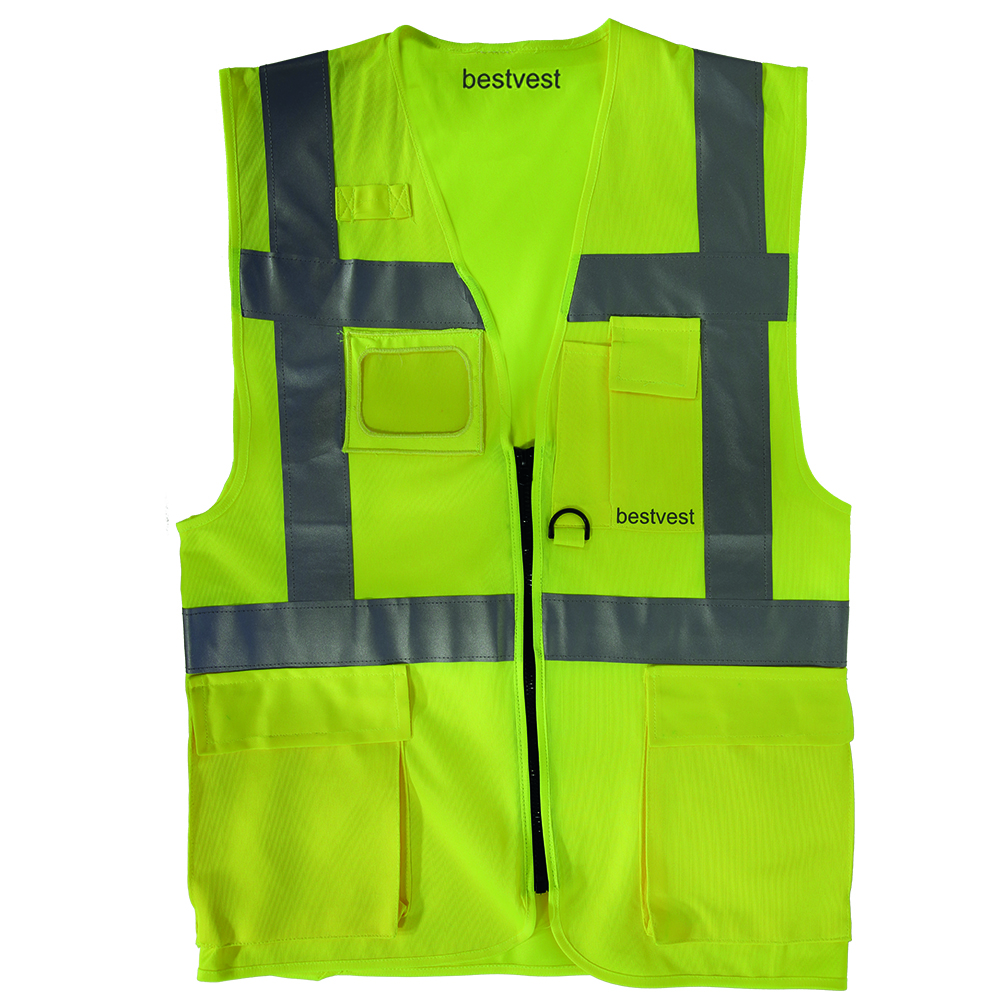 Bestvest Reflektörlü Sarı Mühendis Yeleği