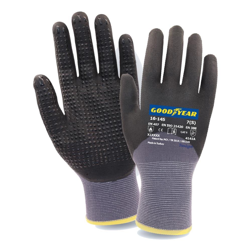 Goodyear 16-145 (1818) Dotting Üç Çeyrek Kaplı İş Eldiveni