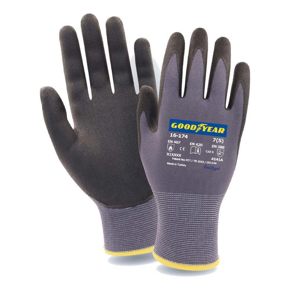 Goodyear 16-174 Mikroköpük Kaplamalı İş Eldiveni