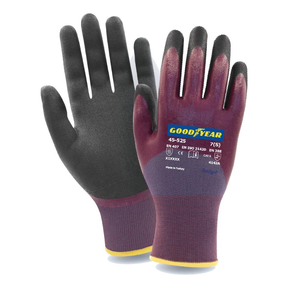 Goodyear 45-525 Çift Kaplamalı İş Eldiveni