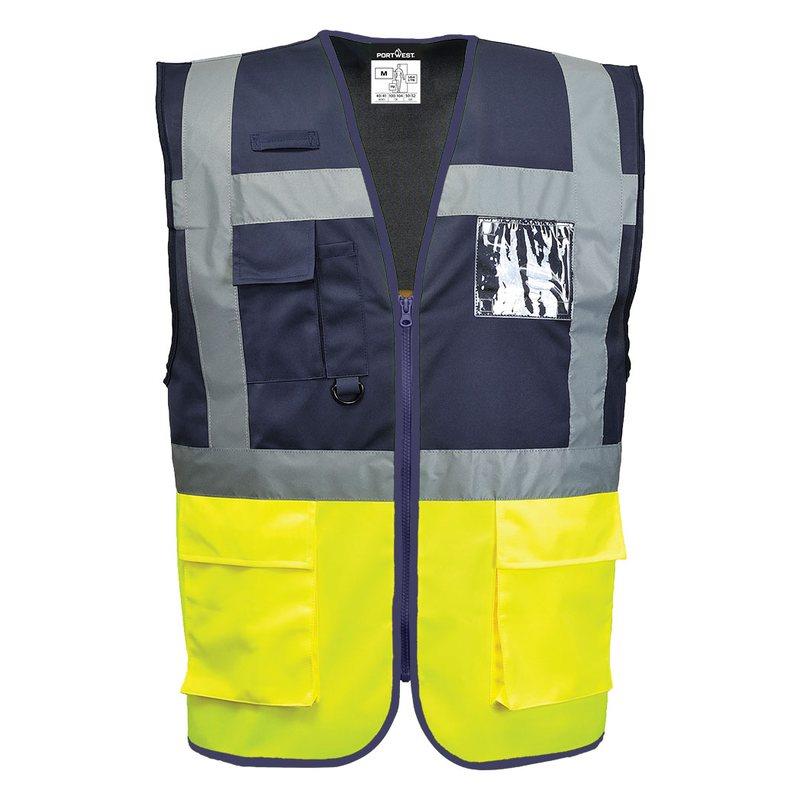 Portwest C276 Fermuarlı Reflektörlü Mühendis Yeleği