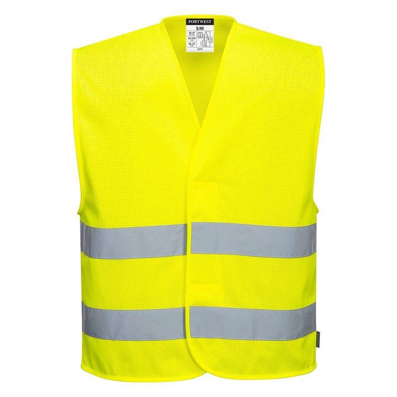 Portwest C374 Fileli Reflektörlü İkaz Yeleği