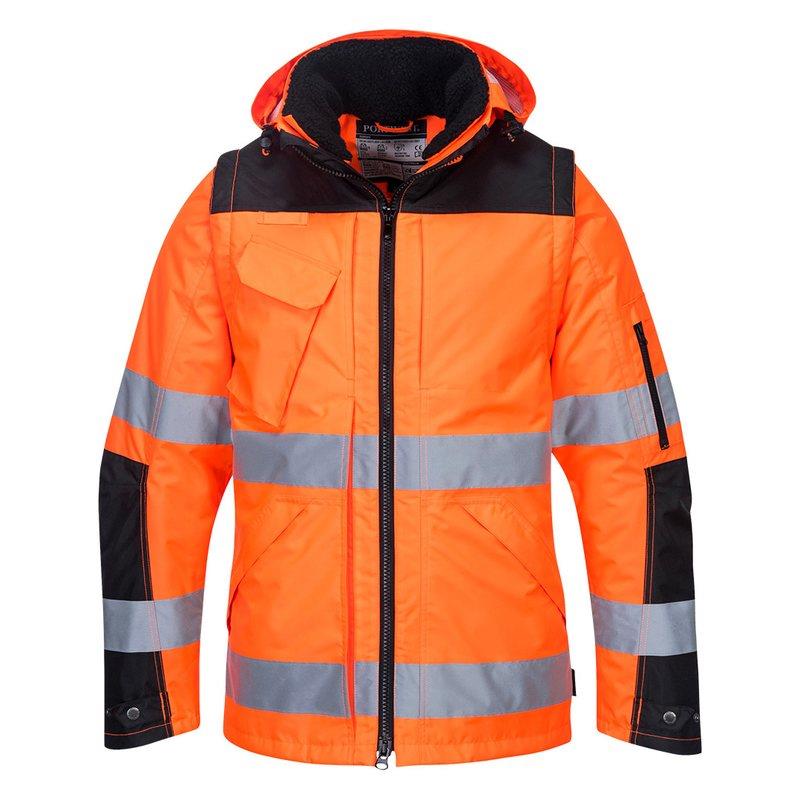 Portwest C469 3+1 Reflektörlü Parka Mont