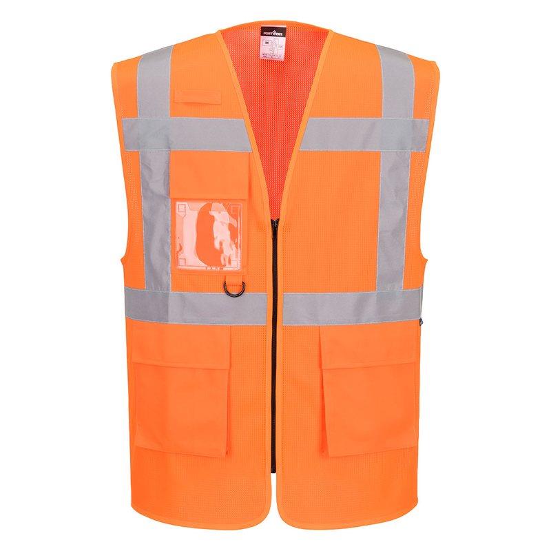 Portwest ES376 Fileli Reflektörlü Mühendis Yeleği