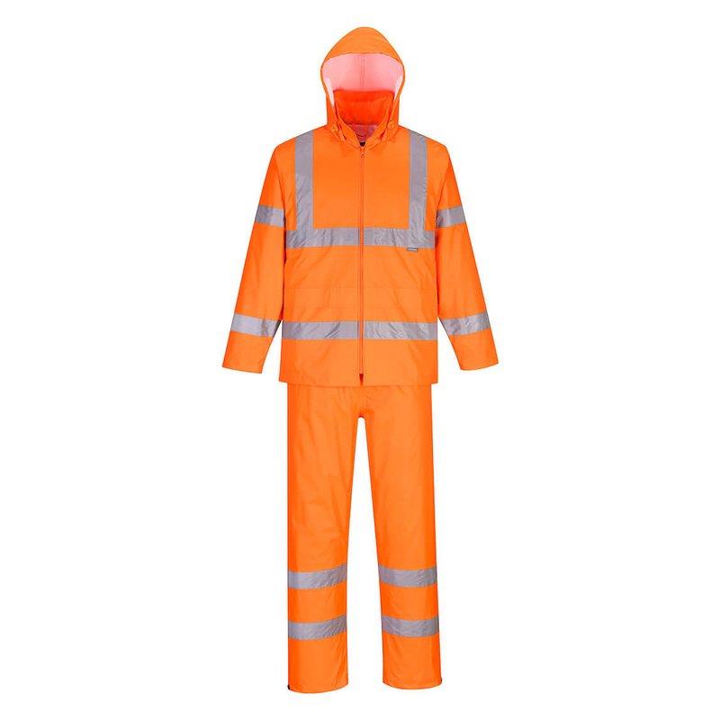 Portwest H448 Reflektörlü Yağmurluk Takım