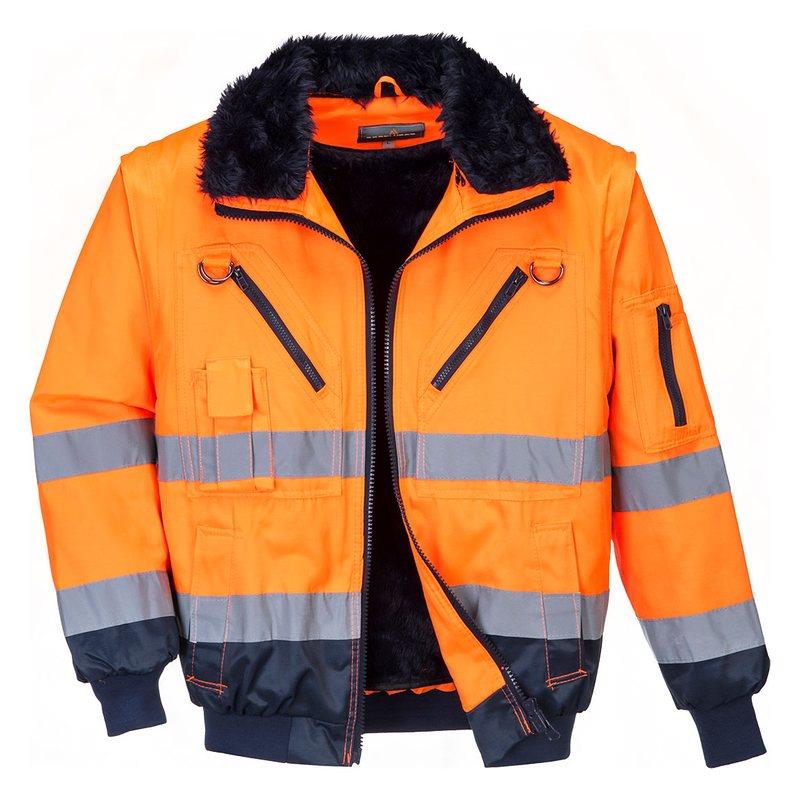 Portwest PJ50 3+1 Reflektörlü Parka Mont