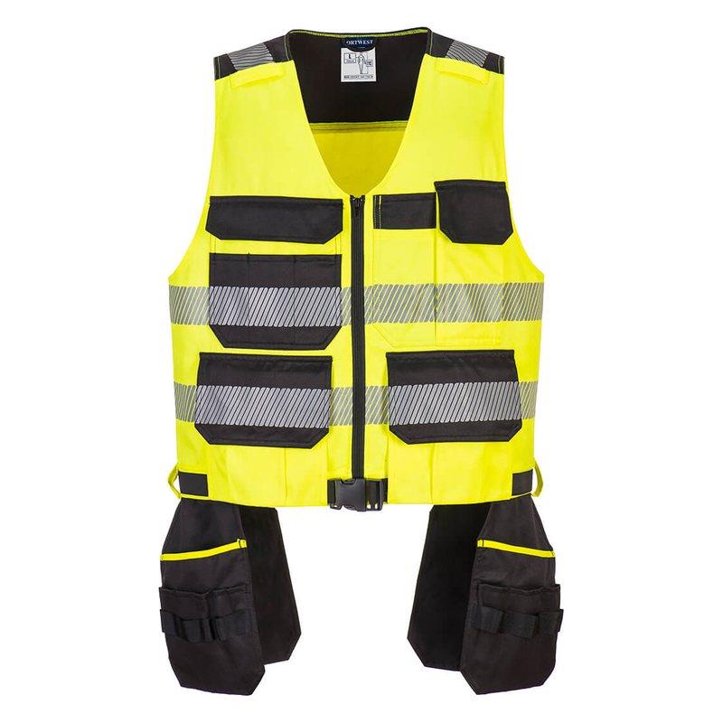 Portwest PW308 Alet Cepli Reflektörlü Mühendis Yeleği