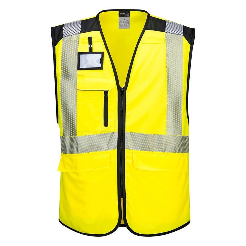 Portwest PW309 Fermuarlı Reflektörlü Mühendis Yeleği