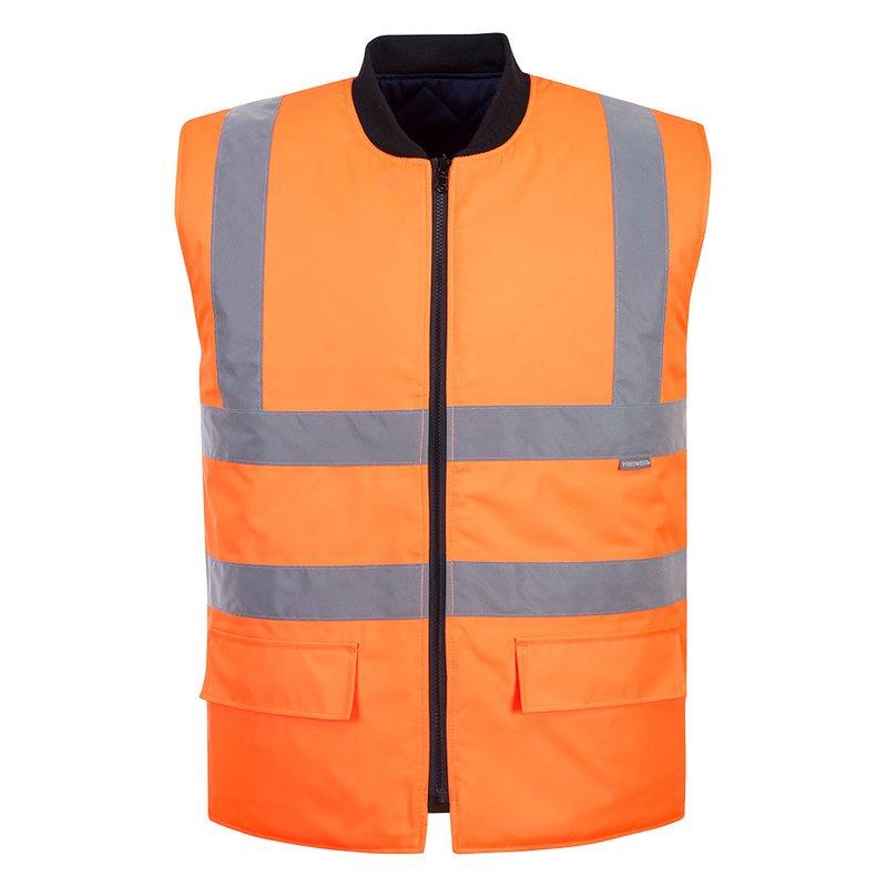 Portwest S469 Çift Taraflı Kışlık Reflektörlü Yelek