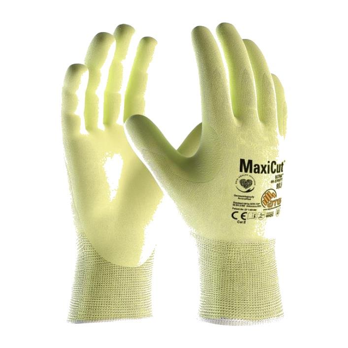ATG MaxiCut Ultra 44-3745FY Fosforlu Sarı Kesilme Dirençli İş Eldiveni