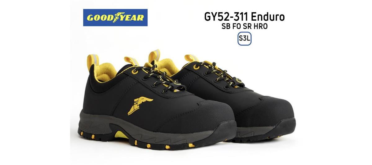 Goodyear GY52-311 Enduro SB HRO Yalıtkan Fiberglas Burun İş Güvenliği Ayakkabısı