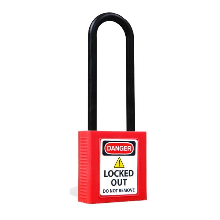 BBU Safety 74 PS Güvenlik Asma Kilidi Yalıtkan Naylon Kanca 74 mm
