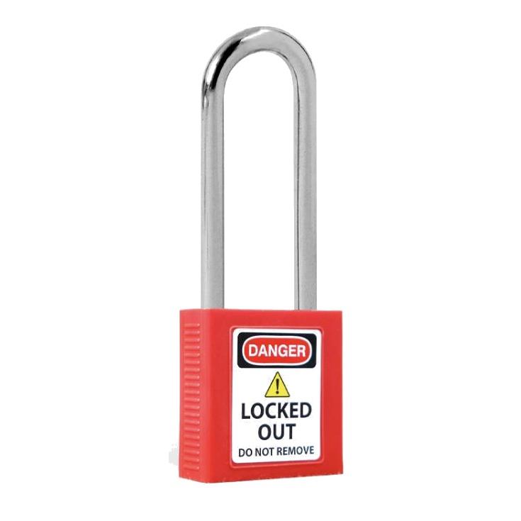 BBU Safety 74 SS Güvenlik Asma Kilidi Çelik Kanca 74 mm