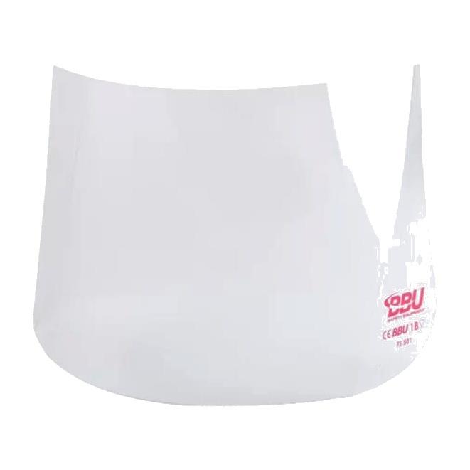 BBU Safety FS 501 Barete Monte Şeffaf Polikarbon Yüz Vizörü 1 mm