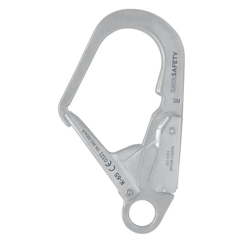 Kaya Safety K-65 Büyük Çift Emniyetli Çelik Karabina