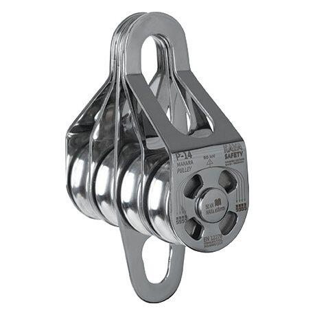 Kaya Safety P-14 Dörtlü Paslanmaz Çelik Makara