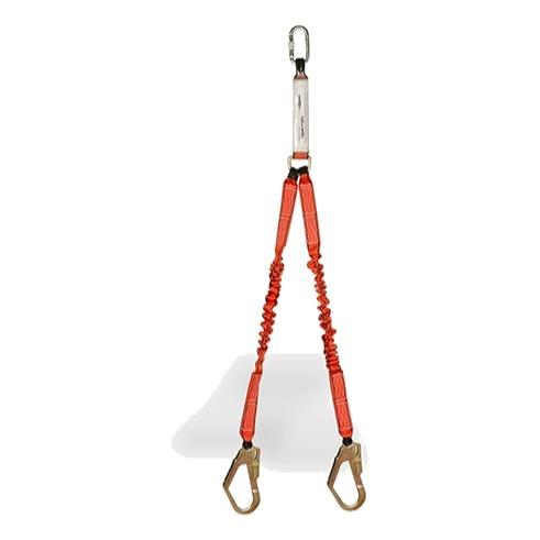 EKS-239 Şok Emicili Elastik Çift Bacaklı Lanyard