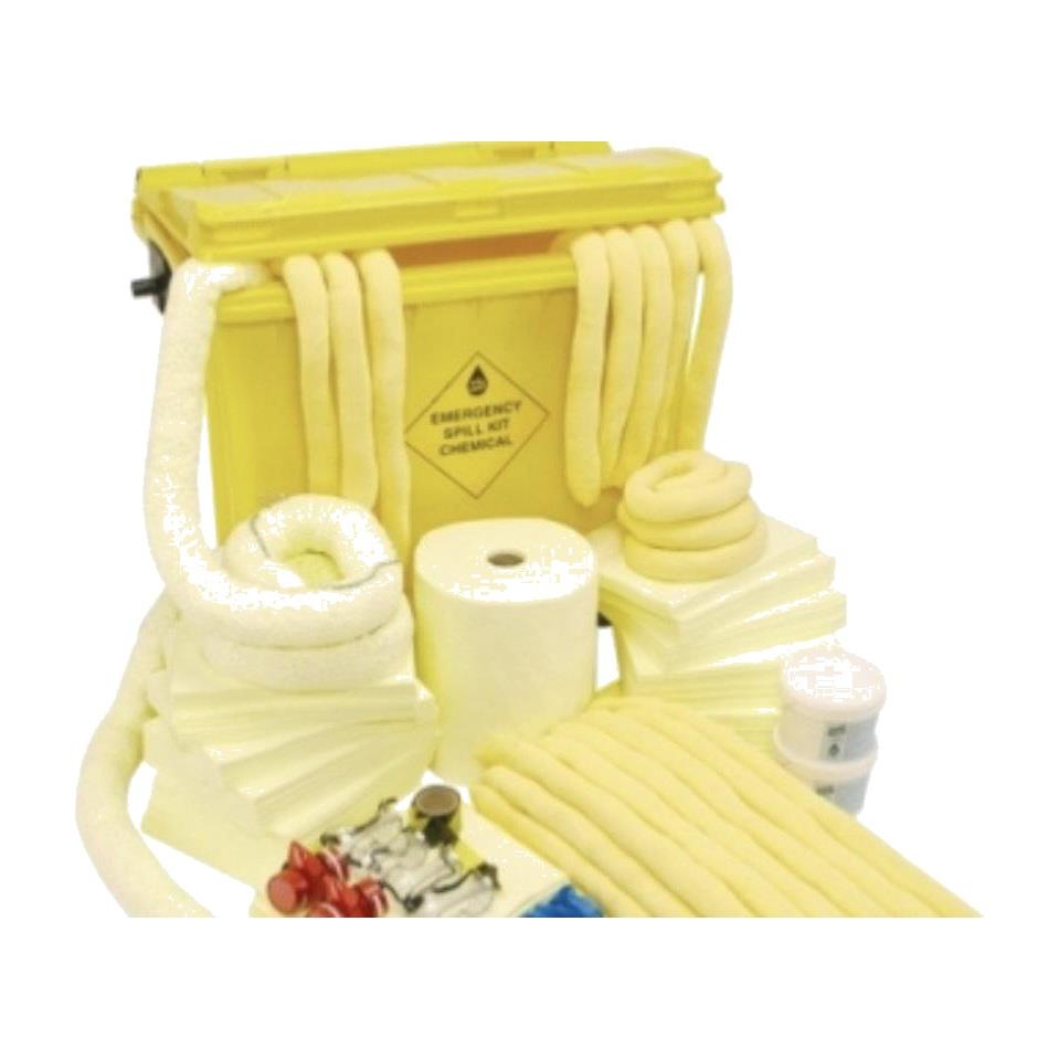Tusorb KDK-11 Kimyasal Döküntü Kiti 500 Litre (Kapaklı Konteyner)