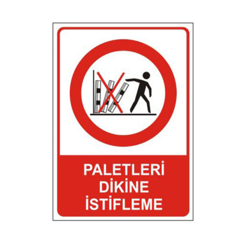 Paletleri Dikine İstifleme Levhası