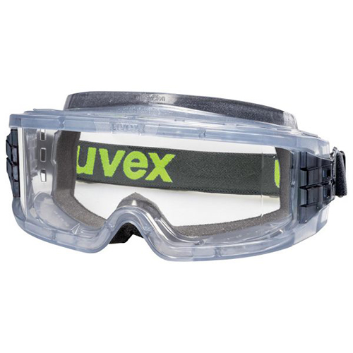 Uvex Ultravision Tam Kapalı İş Gözlüğü (Şeffaf Gri Çerçeve)