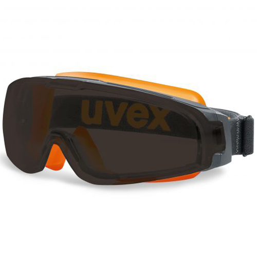 Uvex U-Sonic Koruyucu İş Gözlüğü Gri-Turuncu Çerçeve (Şeffaf PC Cam)