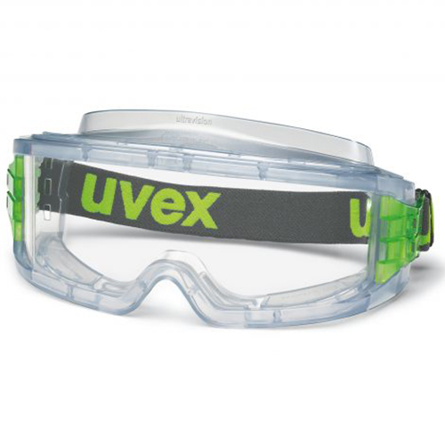 Uvex Ultravision Geniş Görüş Koruyucu İş Gözlüğü (Şeffaf PC Cam)