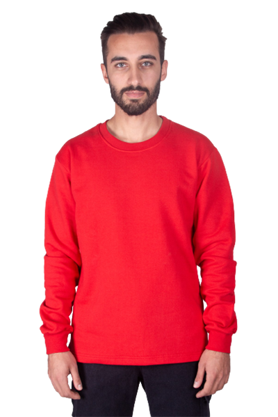 Consept Alina 0 Yaka Sweatshirt Kırmızı