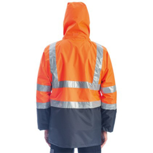 myForm EVEREST PLUS HI-VIS TWO-TONE 5+1 Parka (Turuncu-Lacivert)