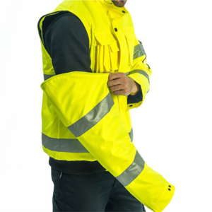 myForm EVEREST PLUS HI-VIS TWO-TONE 5+1 Parka (Sarı-Lacivert)