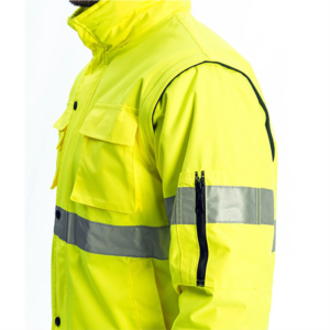 myForm EVEREST PLUS HI-VIS TWO-TONE 5+1 Parka (Sarı-Lacivert)