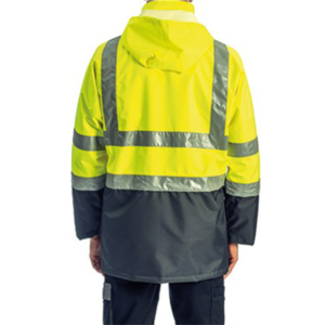 myForm EVEREST PLUS HI-VIS TWO-TONE 5+1 Parka (Sarı-Lacivert)