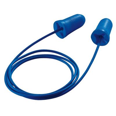 Uvex com4-fit tek kullanımlık işitme koruyucu kulak tıkaçları, kordonlu 100 çift