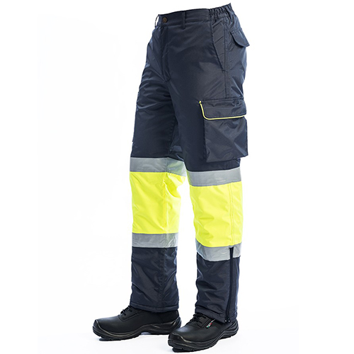 myForm EVEREST HI-VIS Diz Kombinli Pantolon (Lacivert-Sarı)