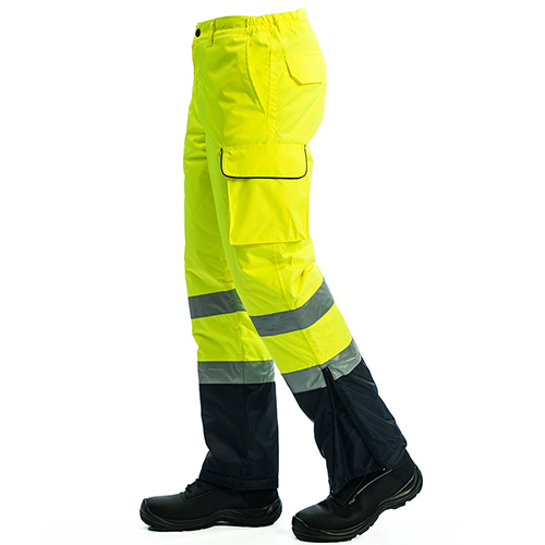 myForm EVEREST HI-VIS Paça Kombinli Reflektörlü Pantolon (Sarı)