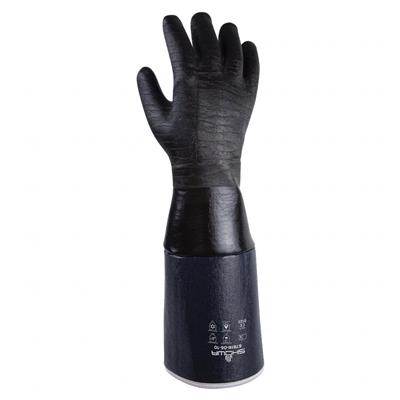 SHOWA 6781R-06 Yalıtımlı 18 inç Neopren Kaplamalı Soğuk/Sıcak Koruma Eldiveni