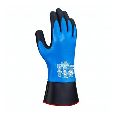 SHOWA S-TEX 377SC Zırhlı Manşetli Tam Nitril Kaplamalı Eldiven