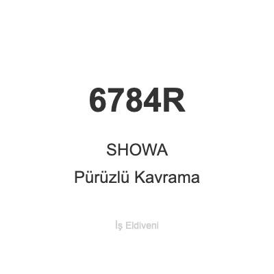 SHOWA 6784R Pürüzlü Islak Kavramalı Ağır Hizmet İş Eldiveni