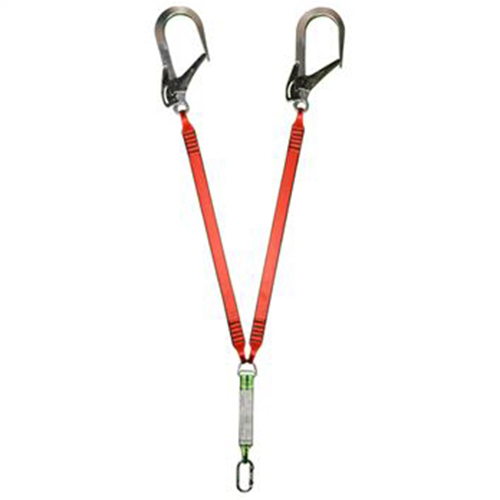 EKS-240 Şok Emicili Elastik Çift Bacaklı Lanyard