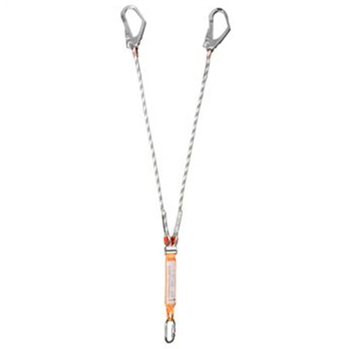 EKS-242 Şok Emicili Elastik Çift Bacaklı Lanyard