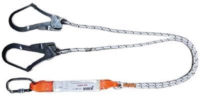 Karam KA 341 Şok Emici Çift Kollu Statik Halatlı Lanyard